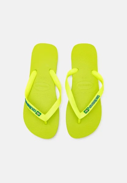 Шлепанцы BRASIL LOGO UNISEX Havaianas, цвет lime green