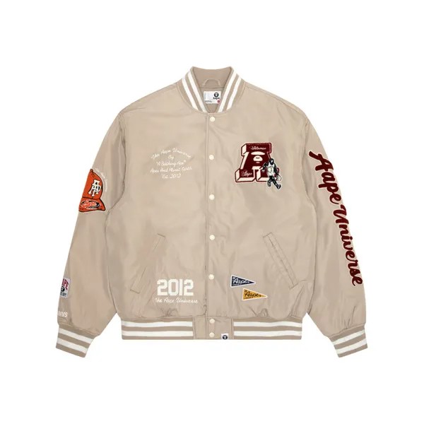 Бейсбольная майка мужская Aape, бежевый