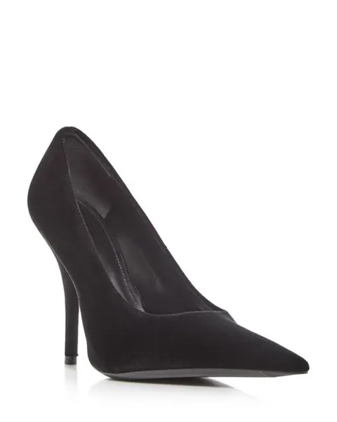 Женские туфли-лодочки с острым носком Balenciaga, цвет Black