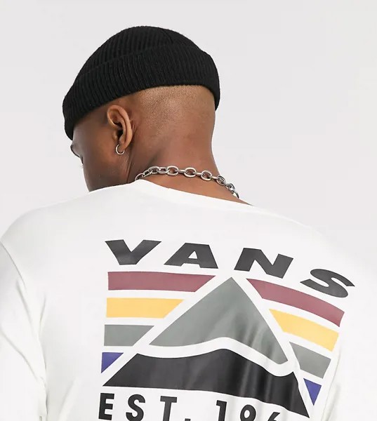 Кремовый лонгслив Vans эксклюзивно для ASOS-Белый