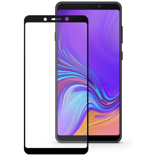 Защитное стекло 5D SG для Samsung Galaxy A9 2018 черное