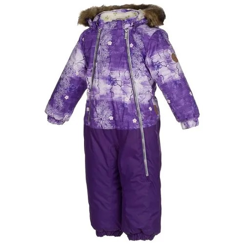 Комбинезон зимний Huppa Devon 1 36160130-71353 71353, lilac pattern/ lilac, размер 92