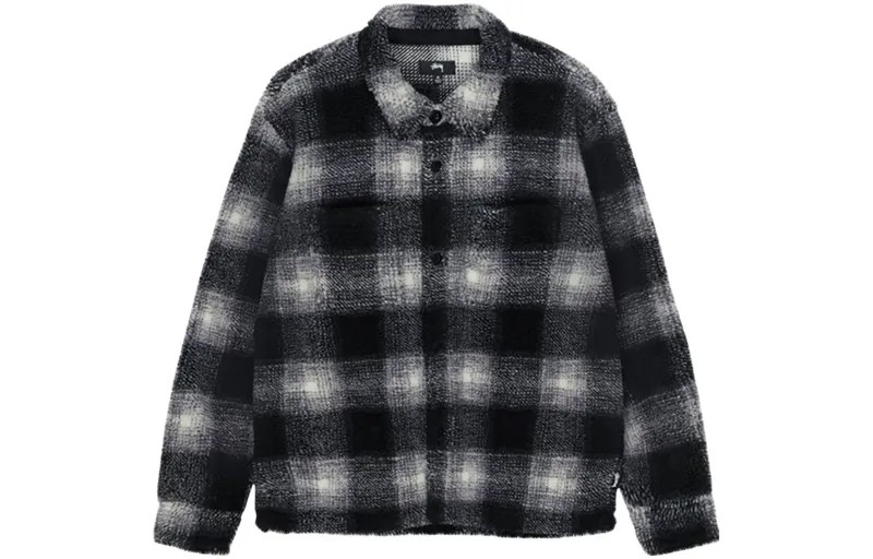 Рубашка унисекс Stussy, цвет Black