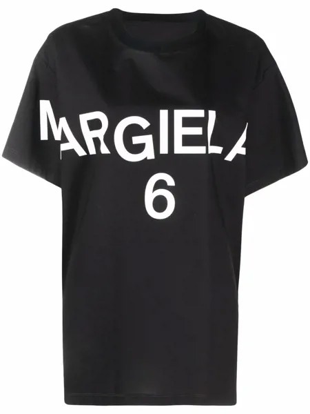 MM6 Maison Margiela футболка с логотипом