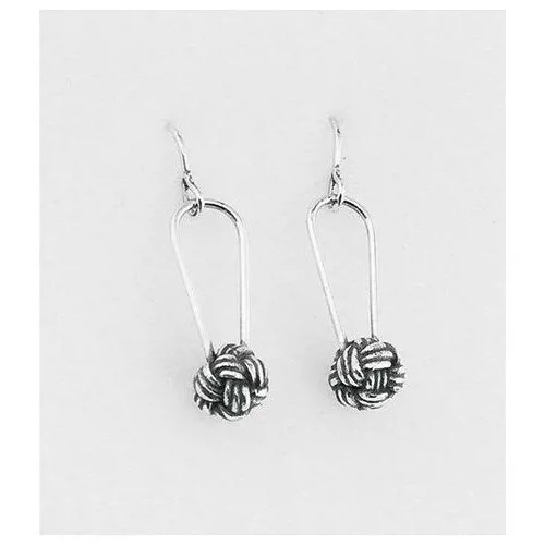 Сережки Rock Empire Узел Antiqued