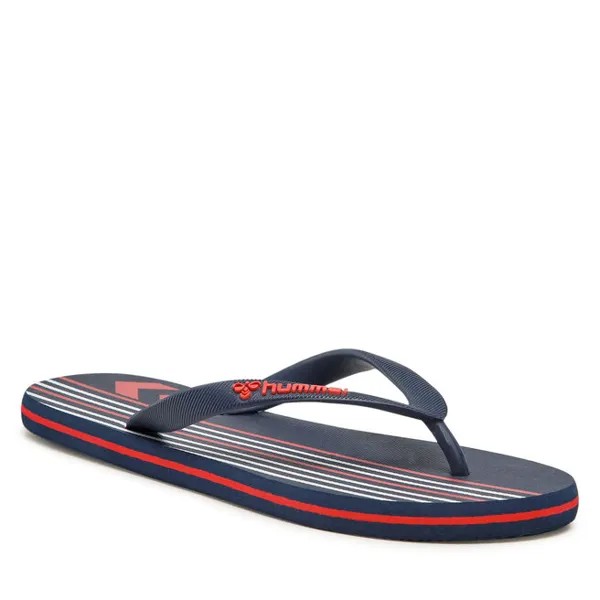Шлепанцы Hummel MultiStripe Flip, темно-синий
