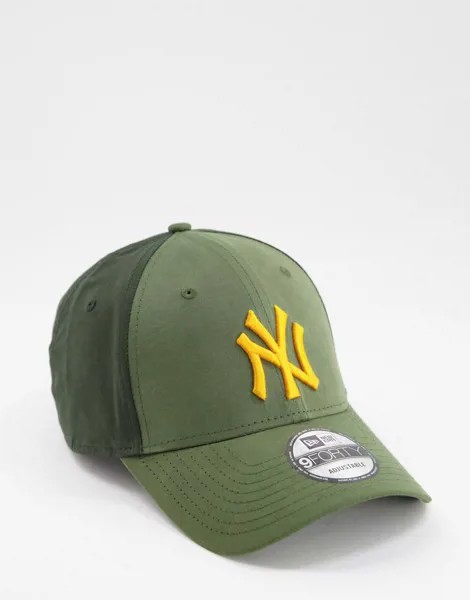 Зеленая кепка New Era 9forty-Зеленый цвет