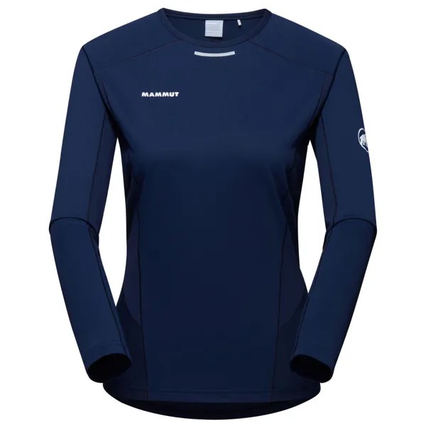 Функциональная рубашка Mammut Women's Aenergy Firstlayer Longsleeve, цвет Marine