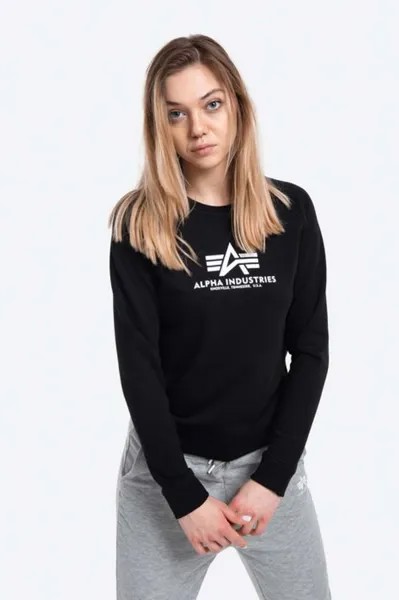 Толстовка Alpha Industries, черный