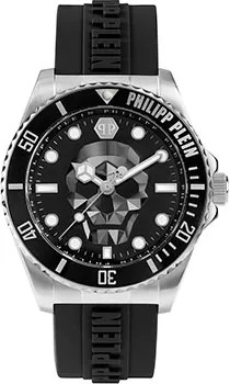 Fashion наручные  мужские часы Philipp Plein PWOAA0122. Коллекция The Skull Diver