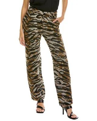 Прямые женские джинсы Zadig - Voltaire Polk Soft Tiger из натуральной комбинированной шерсти