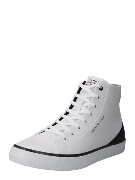 Кроссовки TOMMY HILFIGER High-Top Sneakers, белый