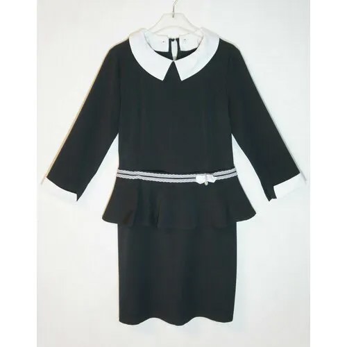 Школьное платье AHSEN, комплект, размер 164, черный