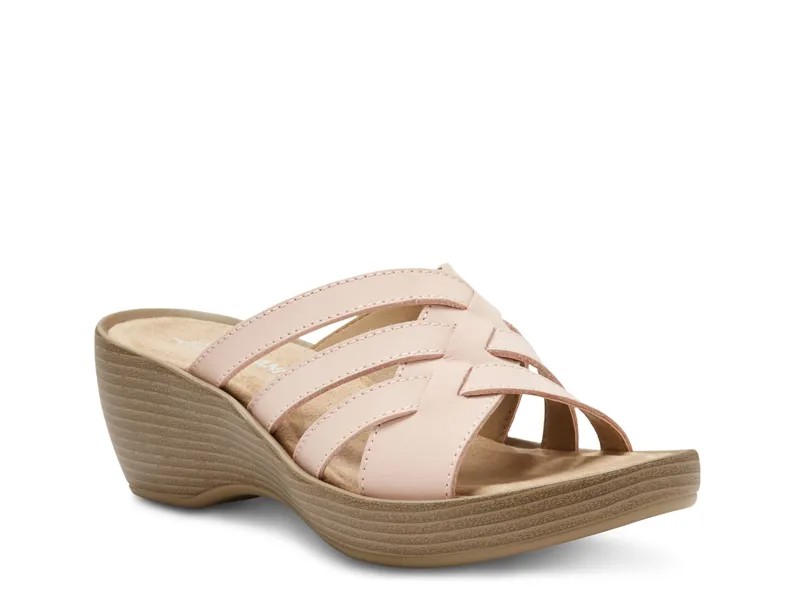 Сандалии Eastland Poppy на танкетке, blush