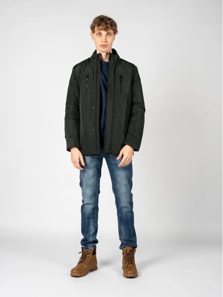 Переходная куртка regular fit Geox, зеленый