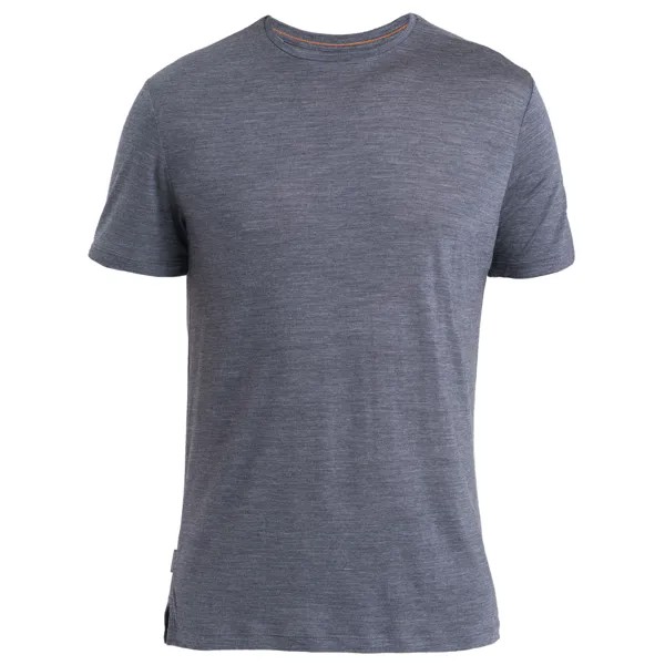 Рубашка из мериноса Icebreaker Merino 125 Cool Lite Sphere III S/S Tee, цвет Dawn Heather