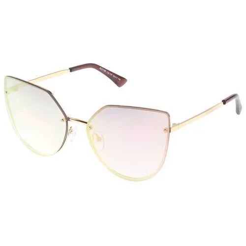 Солнцезащитные очки женские/Очки солнцезащитные женские/Солнечные очки женские/Очки солнечные женские/21kdg2188c35-797-154vr розовый, зеленый/Vittorio Richi/Кошачий глаз/модные