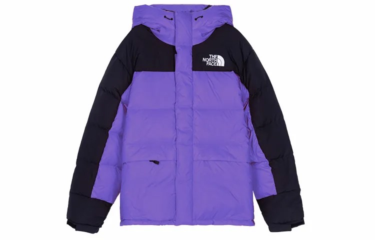 Пуховик мужской фиолетовый The North Face, фиолетовый