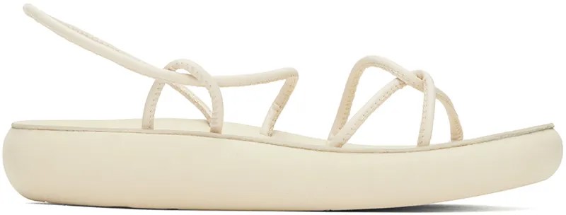 Комфортные сандалии Off-White Taxidi Ancient Greek Sandals, цвет Off-white