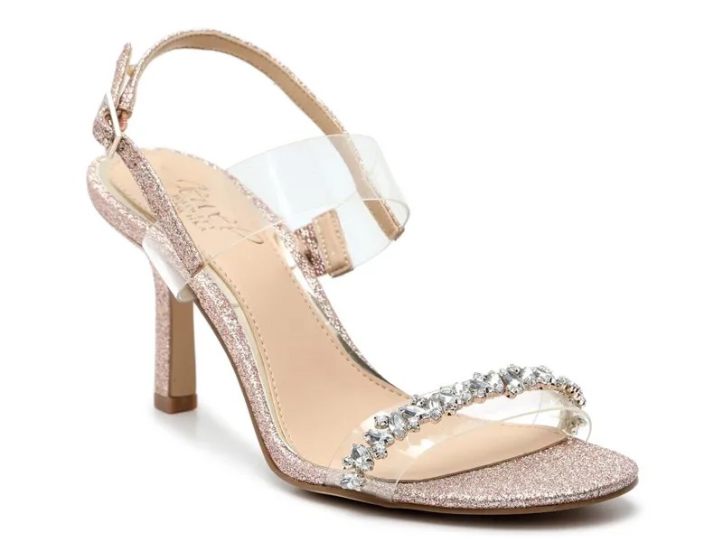 Женские золотистые вечерние модельные туфли Badgley Mischka Fairwell на каблуке 3 дюйма, размер 11