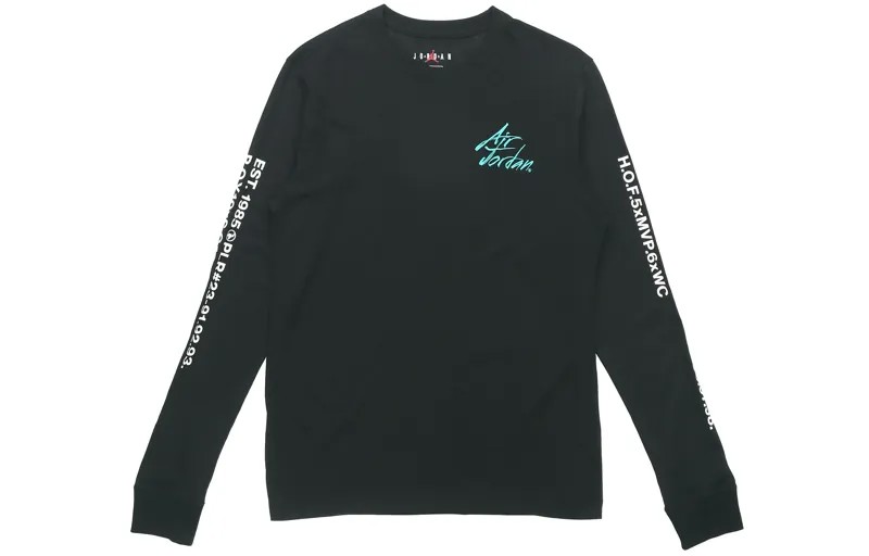 Худи с длинными рукавами Jordan Air, черный