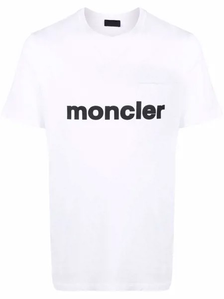 Moncler футболка с логотипом