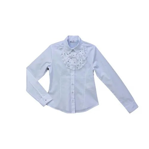 Блузка школьная для девочки (Размер: 128), арт. 13858, цвет