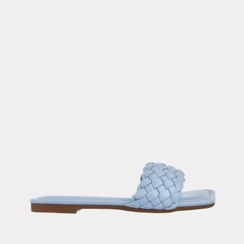 Сланцы женские Versiya shop SW521 голубые 38 RU