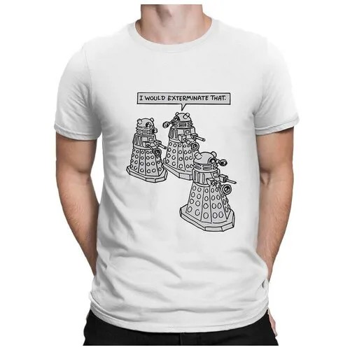 Футболка Design Heroes, размер 2XL, белый