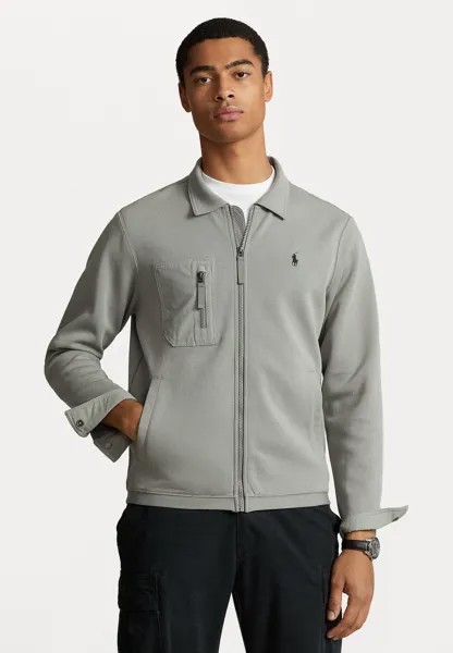 Толстовка на молнии LONG SLEEVE Polo Ralph Lauren, серый