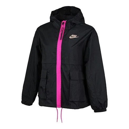 Куртка как w спортивная одежда icn clsh jkt куртка wvn Nike, черный