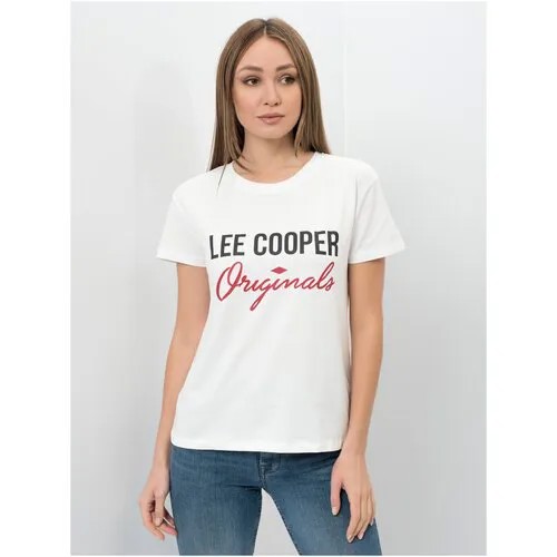 Футболка Lee Cooper Kathryn Женщины MT4A119348AS2LCWHT-WH L