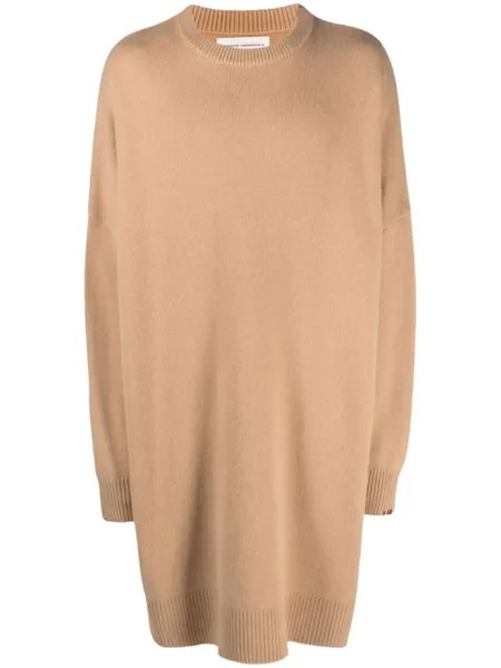 Extreme cashmere кашемировое платье N° 303 Sandra, нейтральный цвет