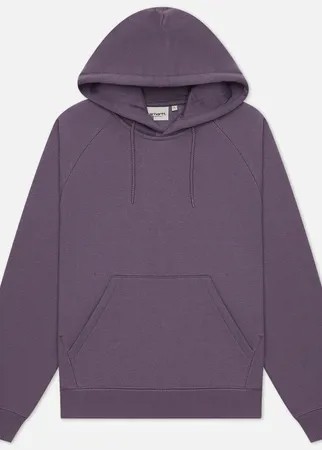 Женская толстовка Carhartt WIP W Chase 13 Oz Hoodie, цвет фиолетовый, размер XS