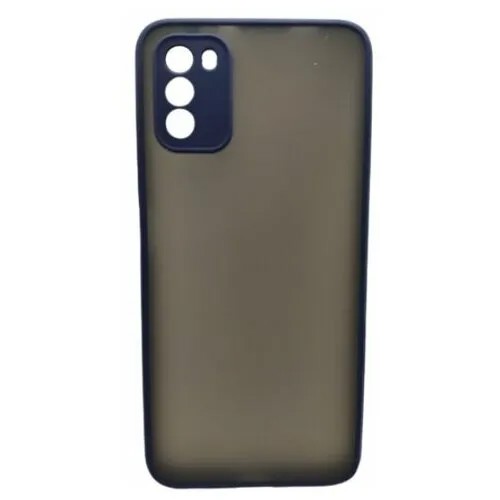My Choice Чехол силиконовый матовый My Choice Xiaomi Poco M3 (синий)