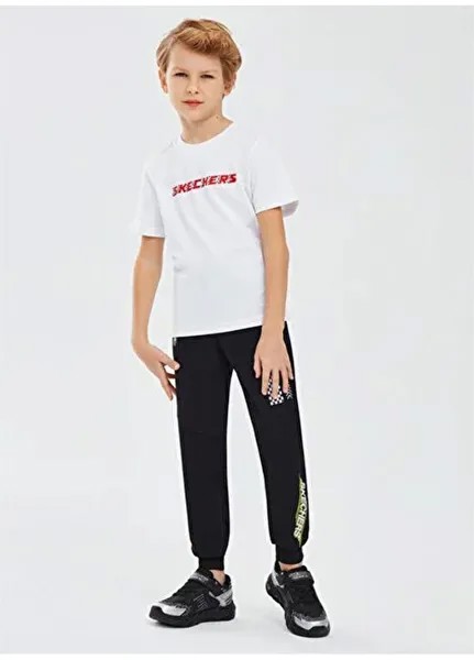 Спортивные штаны для мальчиков SK241076-001-Легкий флис BJ Skechers