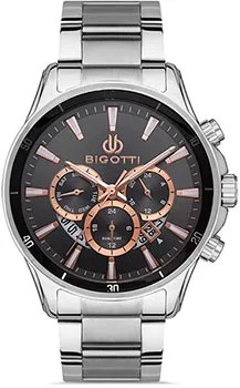 Fashion наручные  мужские часы BIGOTTI BG.1.10421-4. Коллекция Milano
