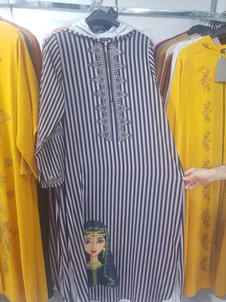 Африканский Дубай Пакистан хиджаб Абая платье кафтан тканая ткань абайя, с длинным рукавом Съемная Одежда Длина 140 см X ширина 57 см