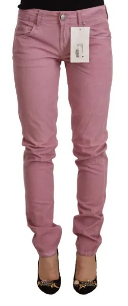 Джинсы ACHT Розовые хлопковые облегающие женские джинсовые брюки-скинни s.W26 Рекомендуемая розничная цена 250 долларов США