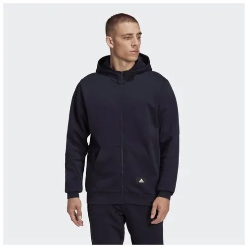 Худи муж. HA1417/adidas/M FI DBLKNT FZ/LEGINK/размер L