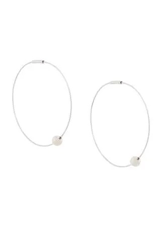 E.M. hoop earrings