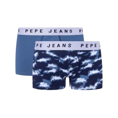 Трусы Pepe Jeans, 2 шт., размер L, синий