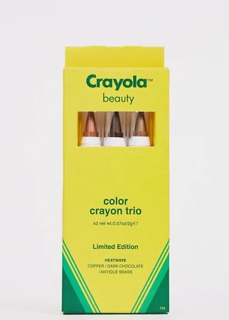 Набор из трех карандашей для макияжа Crayola Heat Wave - карандаши для лица-Мульти