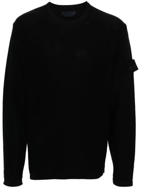 Stone Island джемпер с наружными швами, синий