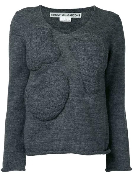 Comme Des Garçons Pre-Owned джемпер с объемными панелями