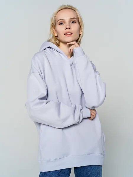 Худи женское ТВОЕ 79617 голубое M/L