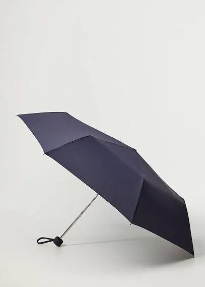 Складной однотонный зонт  - Basic