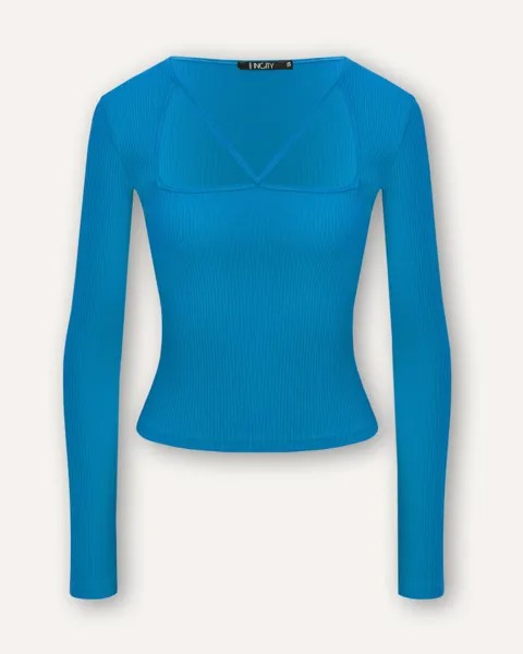 Пуловер женский Incity 1.1.1.23.01.04.02338 голубой XS