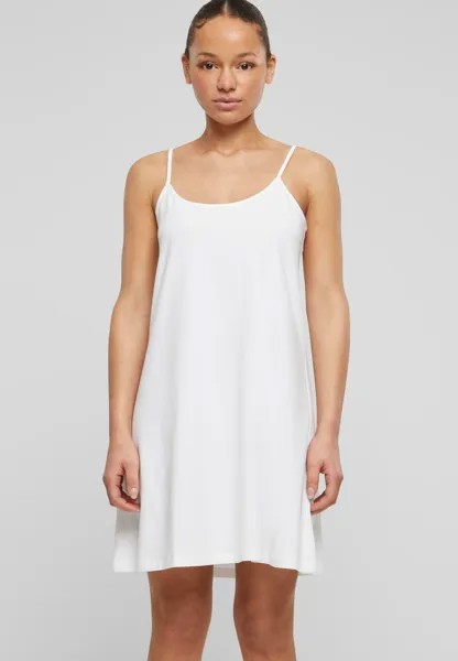 Платье из джерси Stretch Hanger Urban Classics, белое