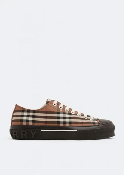 Кроссовки BURBERRY Jack sneakers, принт